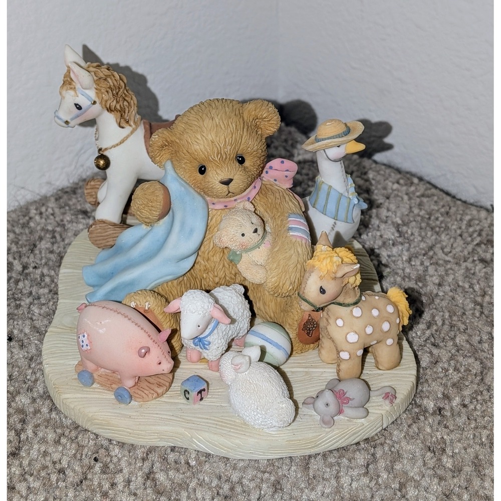Cherished Teddies Brenna Figurine Teddy Bear Friends Special Issue Decor